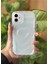 Apple Iphone 11 Uyumlu 3D Kalp Kabartma Desenli Darbe Önleyici Kamera Korumalı Şeffaf Silikon Kılıf 4