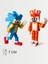 Minecraft Kirpi Sonic ve Tails The Hedgehog Hareketli Eklemli Figür 1