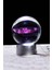 Dekoratif Mini Gece Lambası Samanyolu Ay Gezegen Işıklı Cam Küre, Işıklı Kristal Top 6 cm Çapında 1