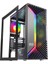 Griffin G3 Plus Argb Gaming Bilgisayar Kasası (4×120MM Fan + Tempered Cam) – 600W 80+ Bronze Psu Dahil 4