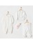 Andywawa AC24501 Petit Love Newborn Tüllü 4 Parça Set Ekru 1