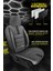 Toyota Avensi̇s 2011-2014 Füme Başak Serisi Tay Tüyü Koltuk Kılıfı Seti (Ön–arka, Başlıklı, Yan Airbag Uyumlu) 3