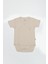 Bistyle Organik Natural Basic Style Kruvaze Yarım Kol Body BS17101 Bej 1