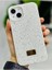 Iphone 13 - 14 ve 15 Uyumlu Elmas Tasarımlı Taşlı Işıltılı Parlak Pırlanta Silikon Kılıf 2
