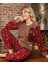 Kadın Polar Pijama Takımı – Yumuşak, Sıcak ve Rahat Ev Giyim 13235-42235 3