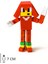 Minecraft Kirpi Sonic ve Knuckles The Hedgehog Hareketli Eklemli Figür 2