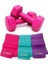 Dambıl 1 kg x 2 Fuşya Pilates Drenç Bandı 3 Lü 1