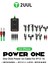 iPhone 12-16PM Tek Tıklamalı Güç Kablosu Için 2uul PW09 Power One 3