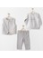 Andywawa AC26111 Hello Autumn 3'lü Takım Grey 1