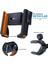 Gidon Bağlantılı Bisiklet Motosiklet Için Esnek Abs 4-7.8″ Inç Telefon Tutucu 360° Dönebilen Tasarım 7