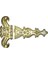 Dekoratif, Sac Tek Kuyruklu Menteşe - 69X102 Mm, Büyük, Sarı, 1 Adet 1
