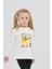 Kız Çocuk Zürafa Baskılı Sweatshirt 3