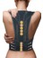 Dik Duruş Korsesi Kadın Erkek Ortopedik Durmak Için Sırt Korse Kamburluk Önleyici Bel Siyah 1
