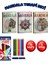 Mandala Büyükler Için Boyama Seti - Kitap ve Kalem Hediye 4