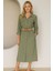 Safir Yeşil Kadın Elbise 2
