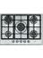 Ec-Ah 2250 Bw X70 Dng 70 cm Ankastre Gömmeli Inox Çelik Ocak 2