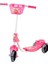 Pembe 3 Tekerlekli Frenli Çocuk Scooter Barbie Figürlü (55 kg Taşıma Kapasiteli) 3+ Yaş 3 2
