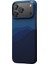 iPhone 17 Pro Max Uyumlu Kılıf M-Safe Şarjlı Aramid Fiber Pitaka Tactile Woven Starpeak Serisi Mavi 2