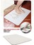 Banyo Paspası Ayak Havlusu Su Emici Islanmayan Abdest Paspası Diatom Paspas Kırık Beyaz 1