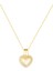 14 Ayar Altın Kalpli Kolye 1
