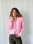 Önden Bağlamalı Hırka Kadın Pembe 3