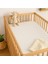 Müslin Lastikli Çarşaf – 60X120 Bebek Yatağı Için | %100 Doğal Pamuk, Ekru 4