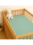 Müslin Lastikli Çarşaf – 60X120 Bebek Yatağı Için | %100 Doğal Pamuk, Yeşil 4