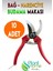 Plant Home Powermix 10 Adet Bağ Makası Bahçe Bitki Çiçek Ağaç Dal Budama Makası 1