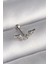 Bfs 316L Çelik Gümüş Renk Zirkon Taş Detay Kanat Model Tragus Piercing 1