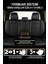 Chevrolet Agile 1.4 Econo.flex (102 Hp) Easytronic 2010 Uyumlu Deri Serisi Siyah Oto Kılıfı Tam Set 5