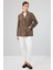 Gloria Kadın Vizon Oversize Süet Deri Ceket 25WGD560010 5