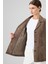 Gloria Kadın Vizon Oversize Süet Deri Ceket 25WGD560010 7