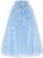 Çocuk Elsa Frozen Pelerin,kristal Taç ve Asası/mavi Renk / 3-10 Yaşlar 2
