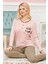 Bayan Uzun Kollu Pijama Takımı Model No 7607 2