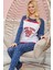 Bayan Uzun Kollu Pijama Takımı Model No 7569 2