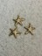 Yıldız Desen Altın Kaplama Metal Düğme 3