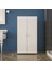 54 x 110 x 32 cm Çok Amaçlı Dolap Mutfak Dolabı Kiler Dolabı Banyo Dolabı Ofis Dolabı 7