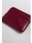 Kırışık Deri Basic Kartlık Bordo 3