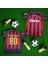 Ronaldinho Efsane Milan Nostalji Halı Saha Özel Tasarım Forması Kırmızı Siyah 4