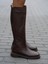 Akpom Kahve Hakiki Deri Çizme 1
