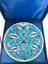 Hatayi ve Karanfil Desenli 25CM Iznik Çini Tabak 3