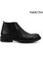 Erkek Siyah Fermuarlı Hakiki Deri Chelsea Bot 1