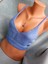 Vip Handmade Mavi Crop Top Büstiyer 1