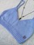Vip Handmade Mavi Crop Top Büstiyer 7