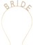 Nessiworld Altın Gold Renk Bekarlığa Veda Kristal Taş Bride Tacı Ithal 16X10 cm 1
