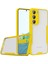 Samsung Galaxy S23 Plus Kılıf Platin Silikon - Sarı 1