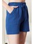 %100 Koton Mollis Kumaş Şort 5