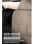 Citroën C4 Sedan 2006–2013 Bej Başak Serisi Tay Tüyü Koltuk Kılıfı Seti (Ön–arka, Başlıklı, Yan Airbag Uyumlu) 3