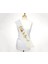 Nessiworld Beyaz Üzeri Altın Italik Alyanslı Bride To Be Yazılı Simli Işıltılı Kuşak Kemer 10X80 cm 1