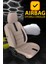 Peugeot 306 / 2/3/4/5 Kapı / Cabrio / Sw 1993–2002 Bej Başak Serisi Tay Tüyü Koltuk Kılıfı Seti (Ön–arka, Başlıklı, Yan Airbag Uyumlu) 6